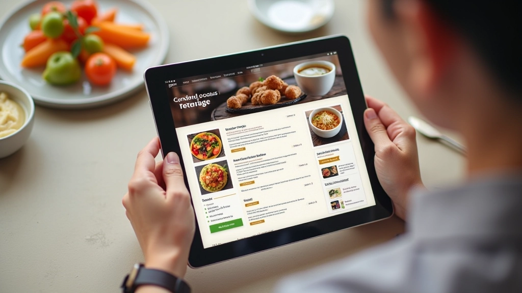 Restaurant landing page with menu and reservation system