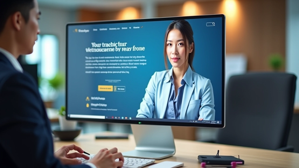 Service business homepage with contact and testimonial sections